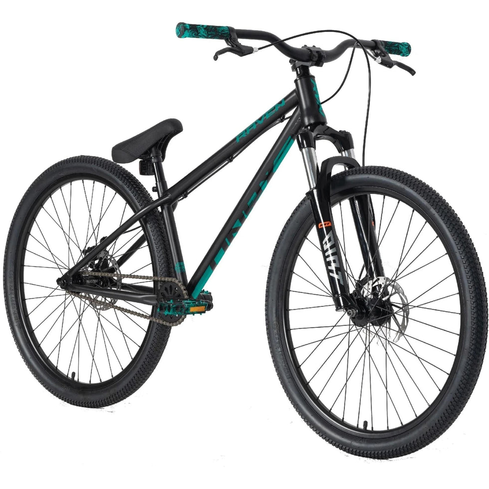 Raven Onyx 26'' Dirt Jumper Bike Matte Black – 99bikes.co.nz