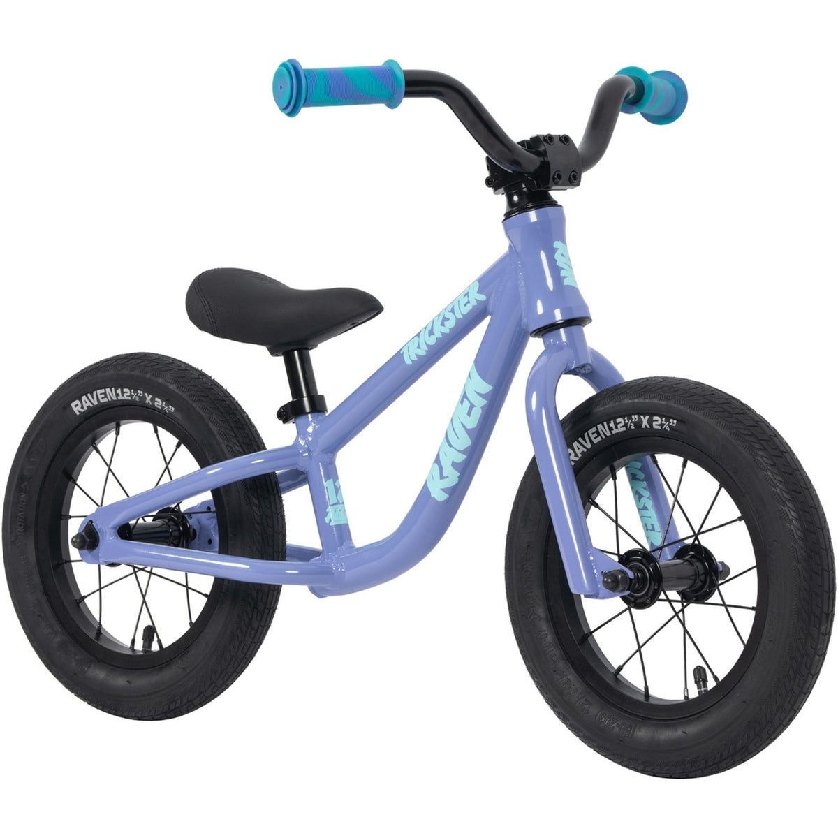 Raven Trickster 12" Kids Balance Bike Runner Violet Tide
