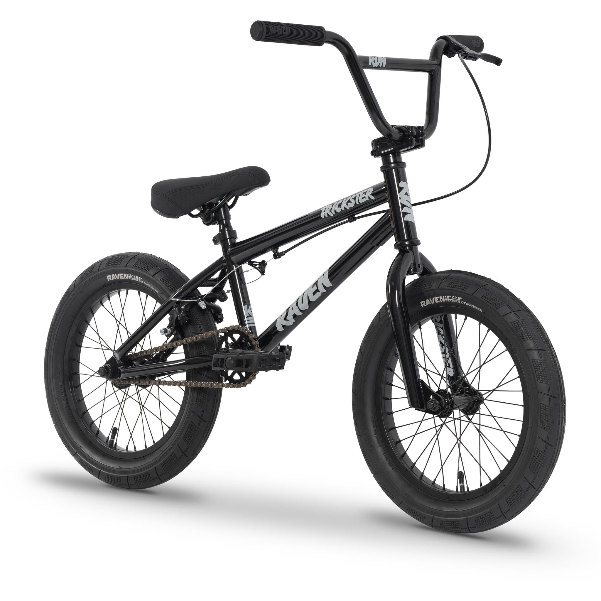 Raven Trickster 16'' BMX Bike Midnight Black