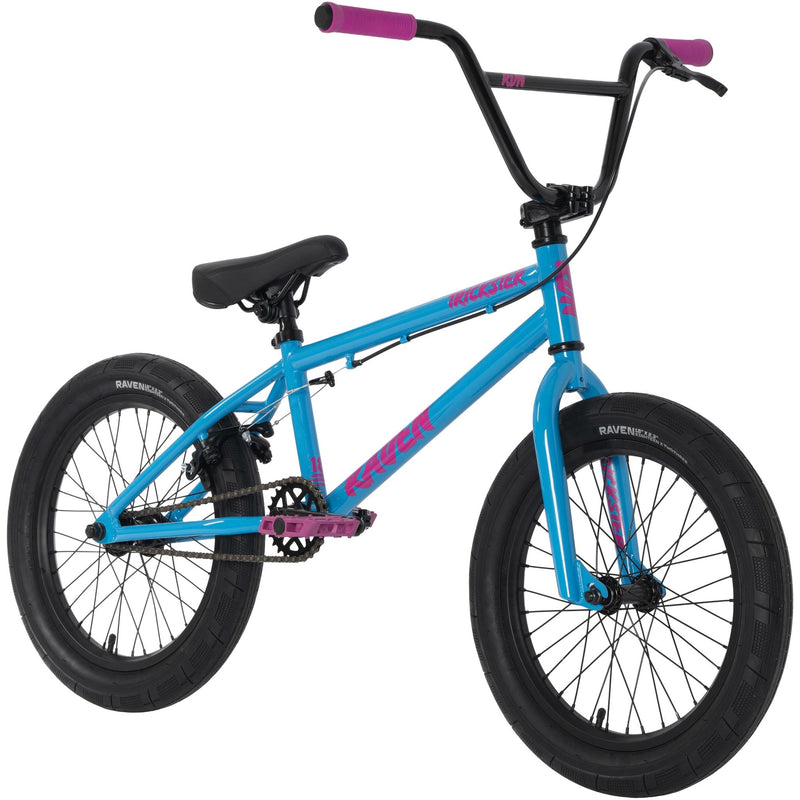 Raven Trickster 18" BMX Bike Neon Coral