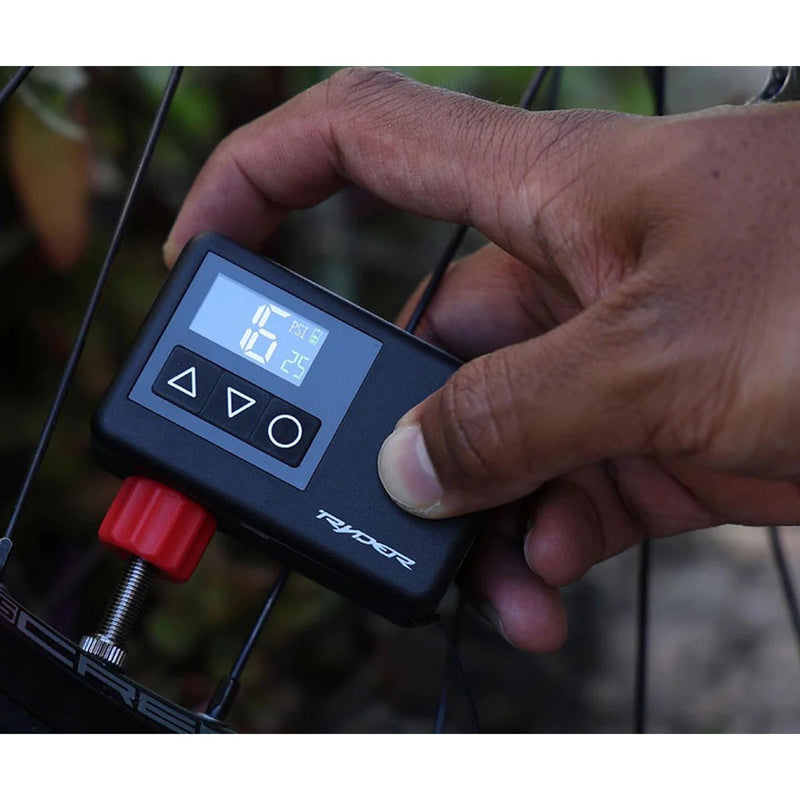 Ryder Electric Bike Pump w/ Pressure Gauge