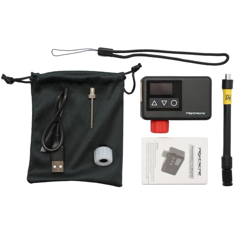 Ryder Electric Bike Pump w/ Pressure Gauge