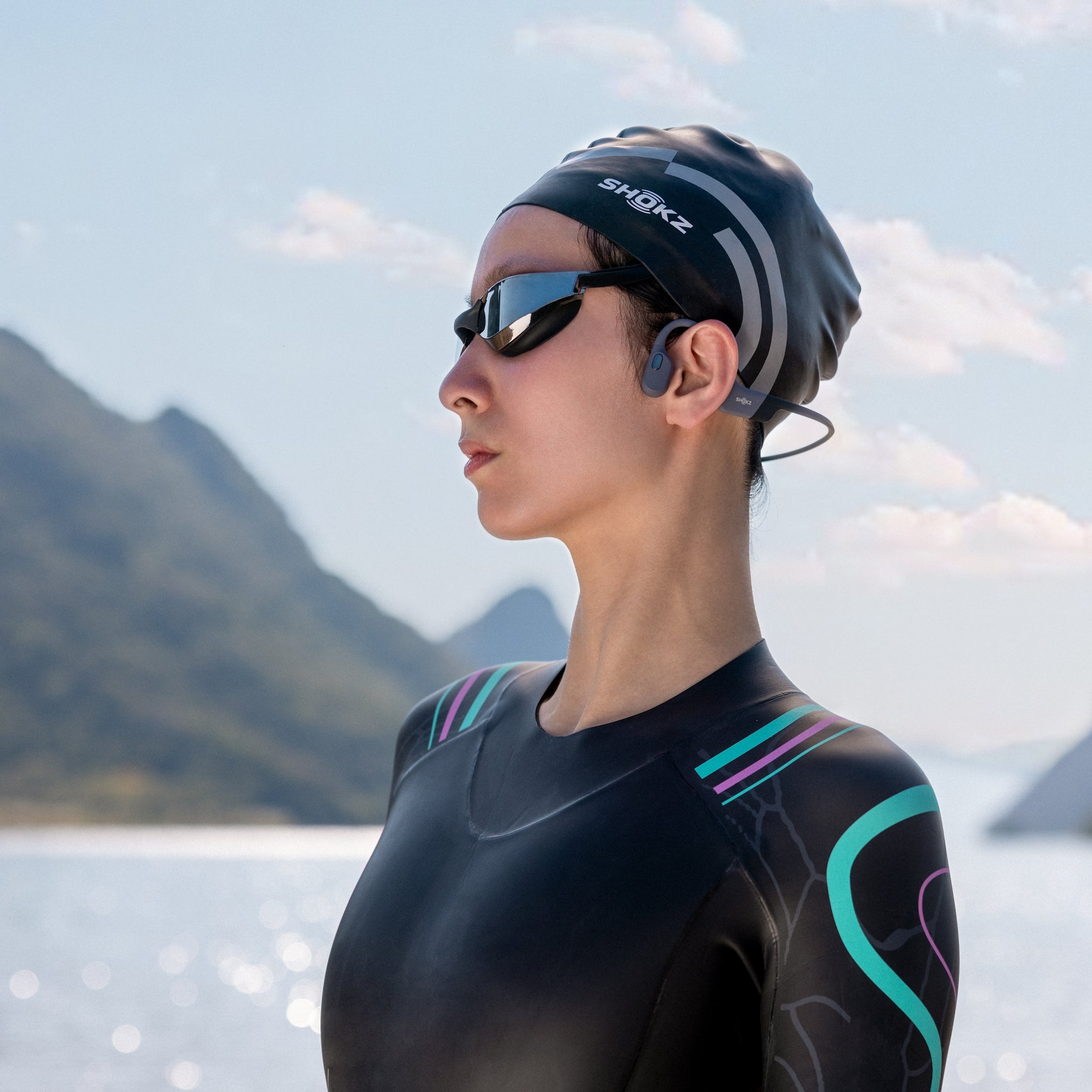 SHOKZ OpenSwim Pro Grey – 99bikes.co.nz