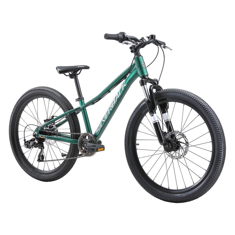 Silverback Spyke D 24” Kids Mountain Bike Emerald Green