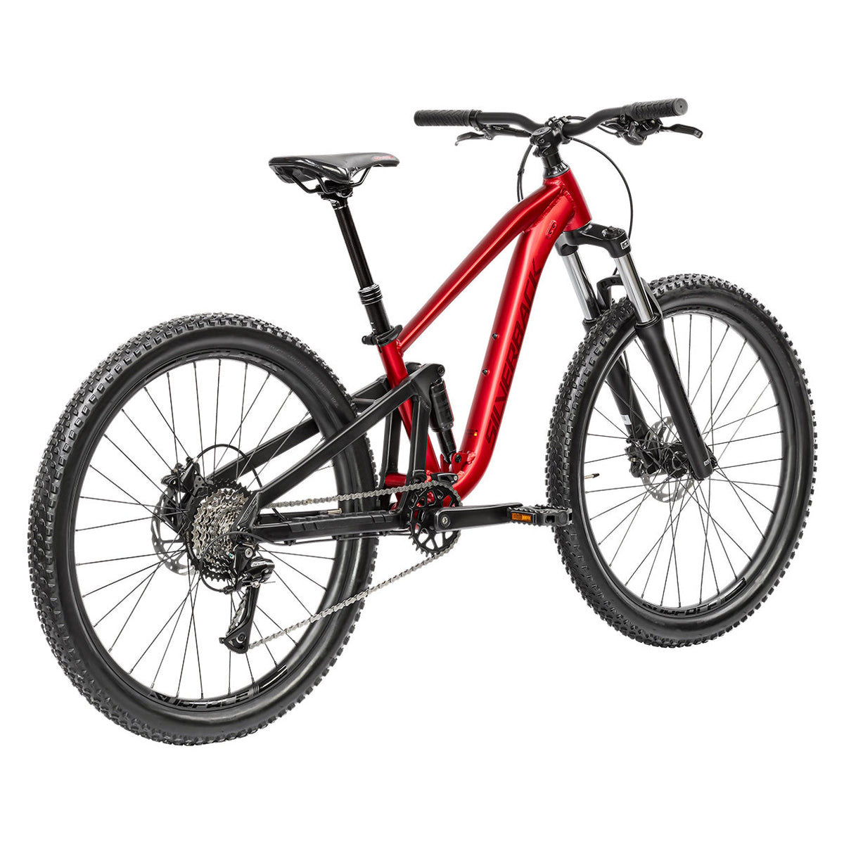 Silverback SE Series Trail 26D - 26" Trail Bike Satin Watermelon Red