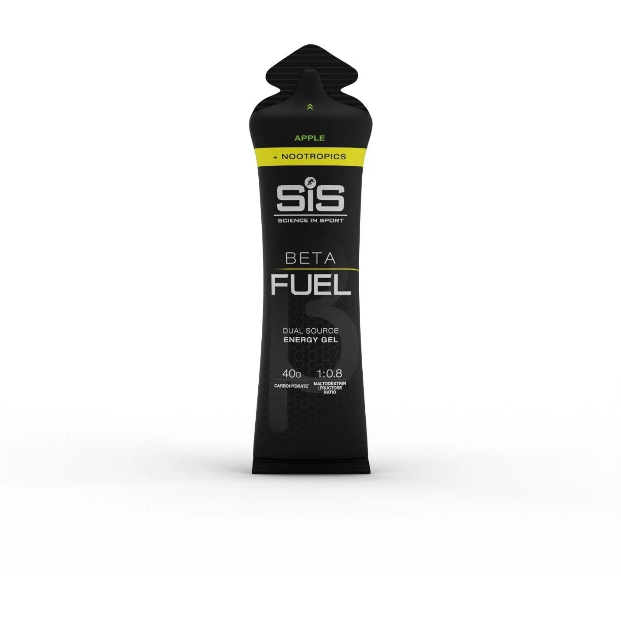 SIS Beta Fuel+Nootropics Dual Source Energy Gel 60ml Apple