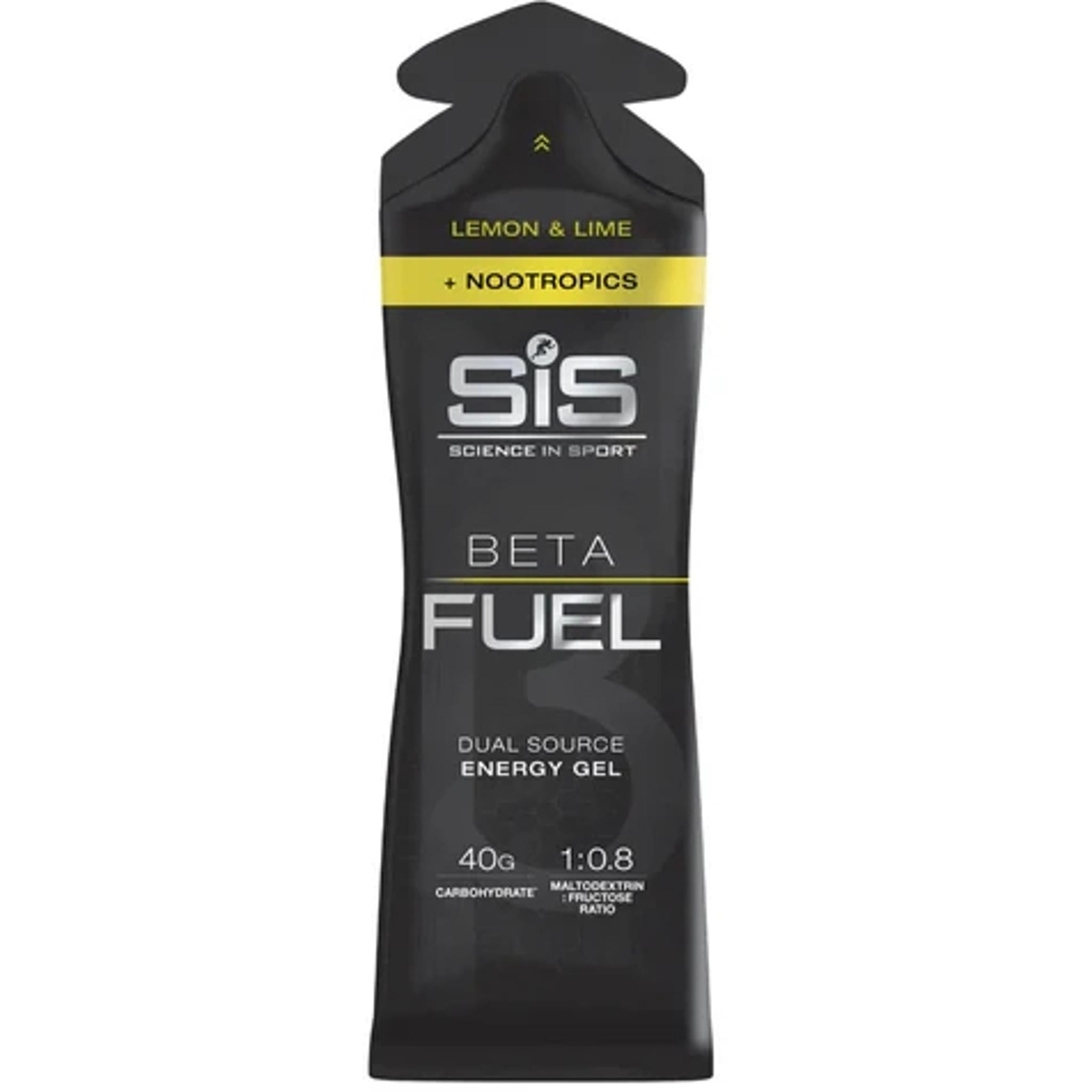 SIS Beta Fuel+Nootropics Dual Source Energy Gel 60ml Lemon Lime