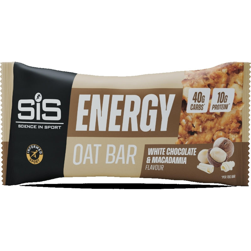 SIS Energy Oat Bar 70g White Choc & Macadamia
