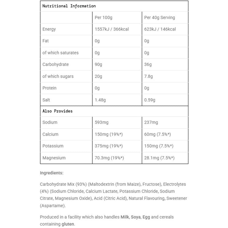 SIS Go Electrolyte Powder 500g Tub Blackcurrant