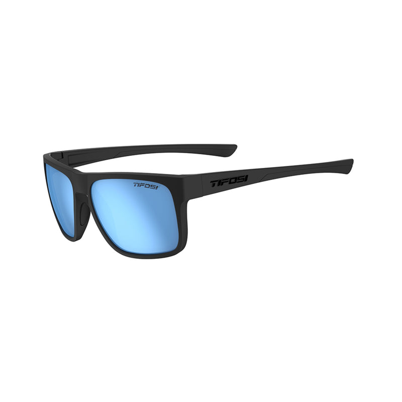 Tifosi Swick Sunglasses BlackOut/Sky Blue Polarized Lens