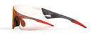 Tifosi Rail XC Cycling Glasses Satin Vapor/Clarion Red Fototec Lens