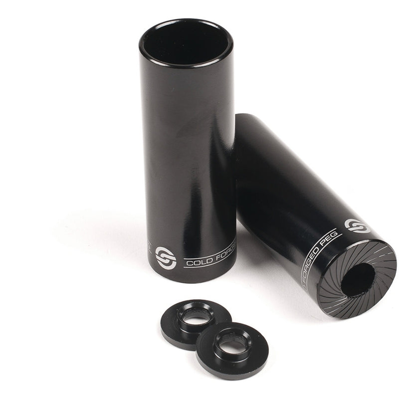 Salt AM Axle Pegs 4.15 inch - 105 x 38 mm - Steel Black 2pc
