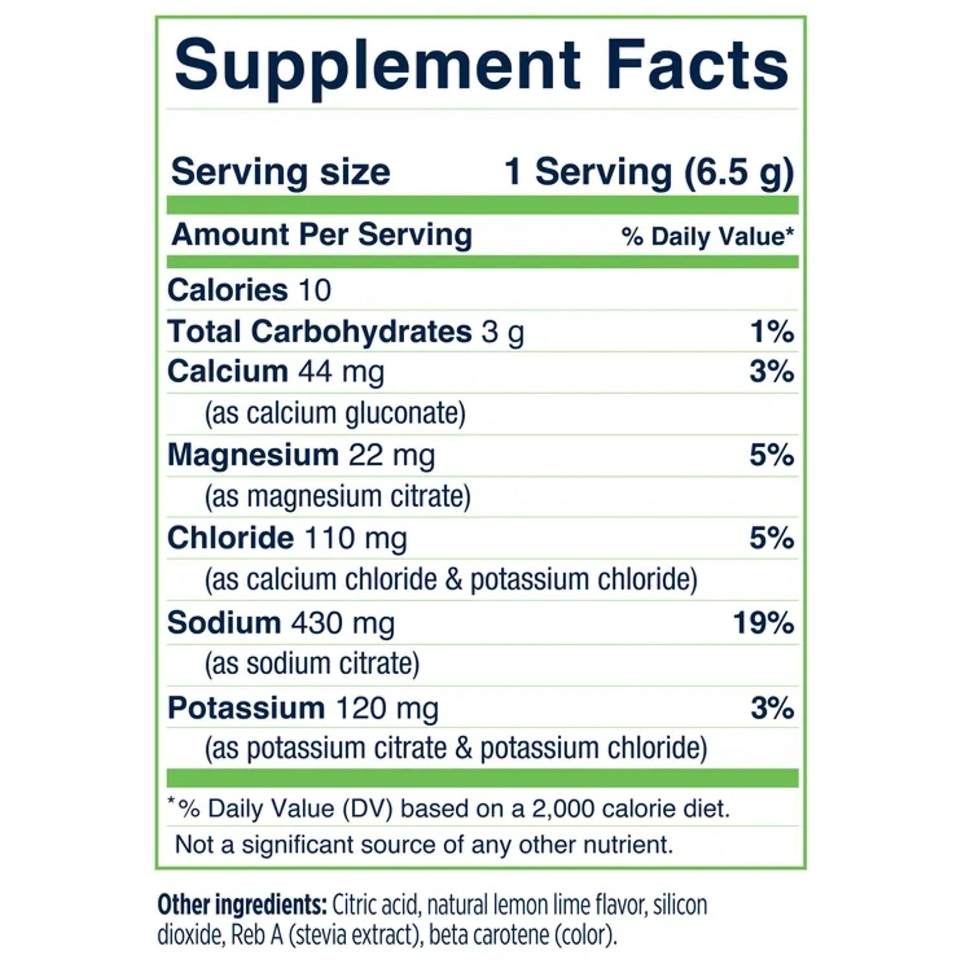 Saltstick DrinkMix Electrolyte Hydration Power Lemon Lime (Tub 40 Serves)