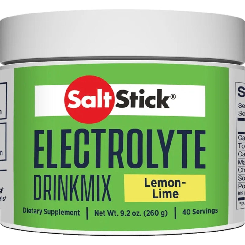 Saltstick DrinkMix Electrolyte Hydration Power Lemon Lime (Tub 40 Serves)