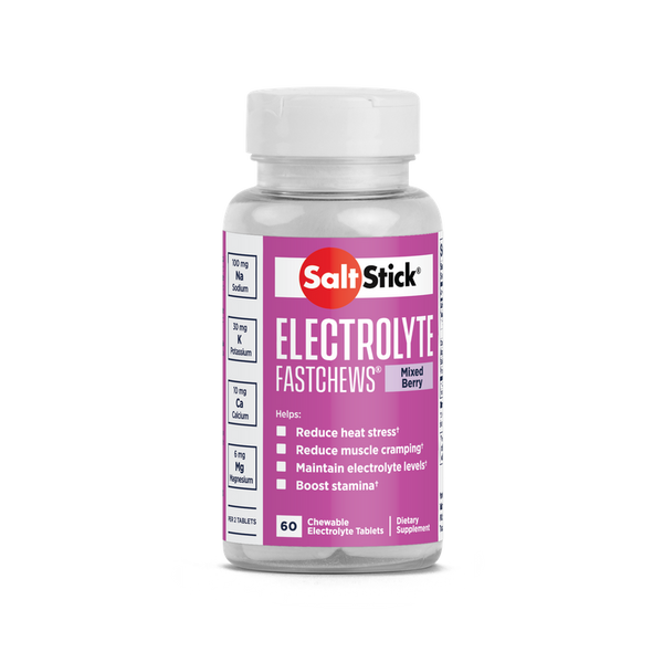 Saltstick FastChews Electrolyte Tablets Mixed Berry 60 Pack Bottle
