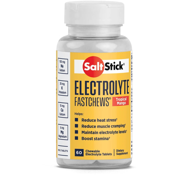 Saltstick FastChews Tropical Mango Bottle of 60 chews