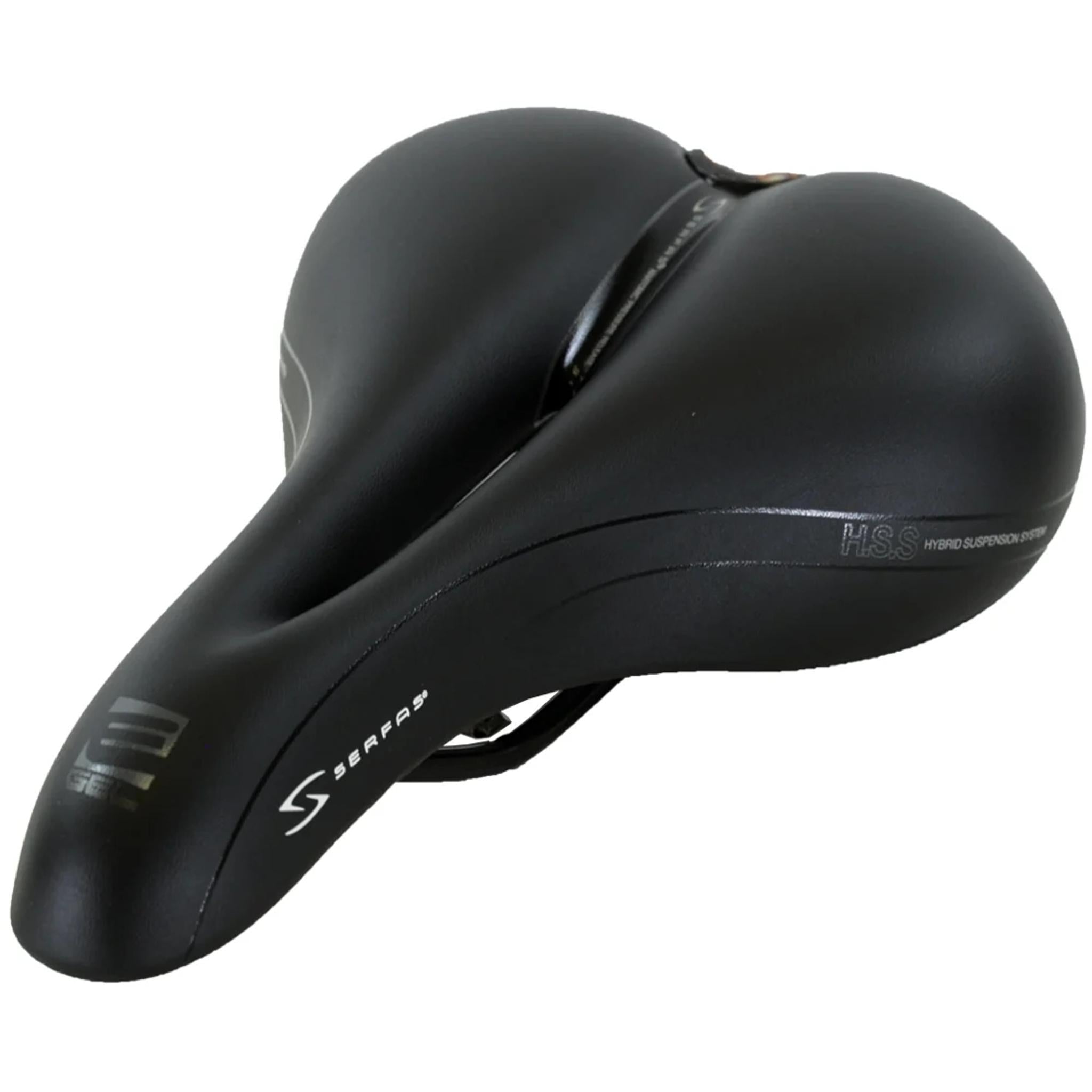 Serfas E-Gel Dual Density Men's Cut Out Saddle 280 x 171mm