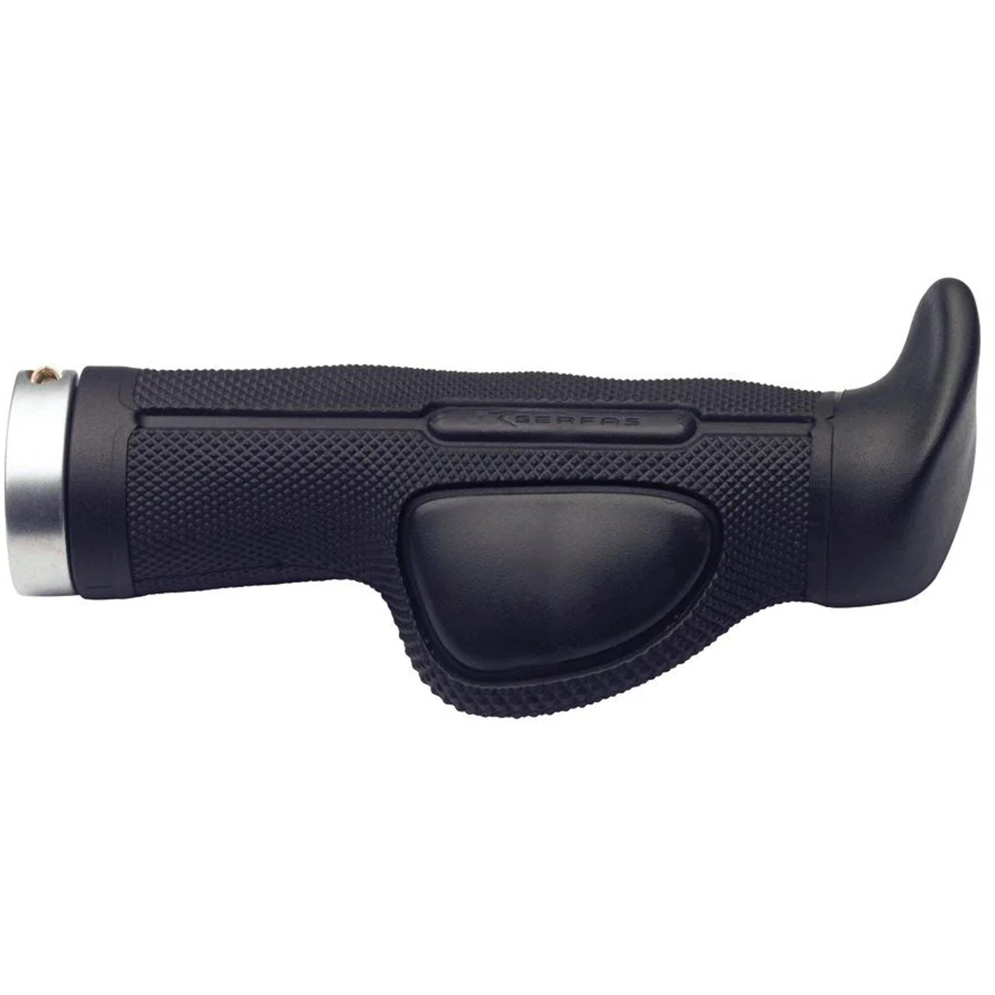 Serfas PFG-BK Pro-Flo Lock-On Grips 145mm Black