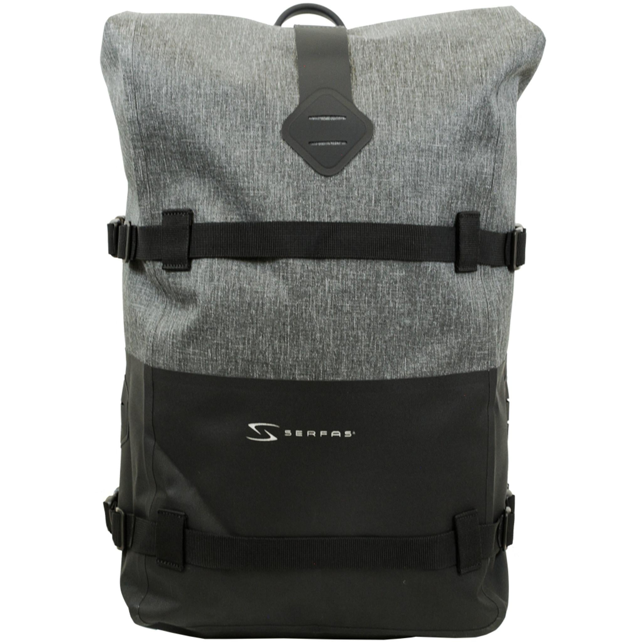 Serfas Waterproof Single Pannier Bag 20L Black – 99bikes.co.nz