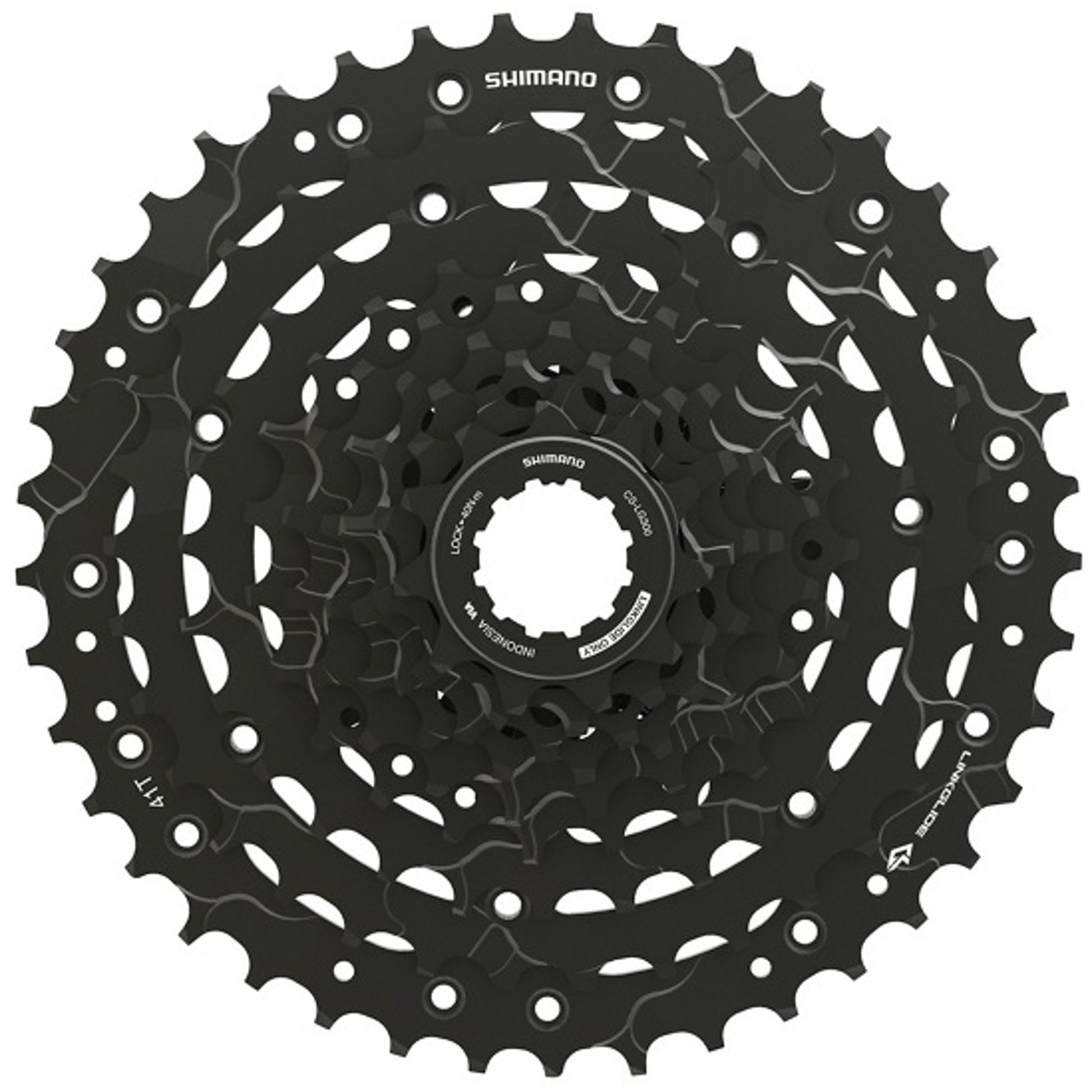 Shimano CS-LG300 Linkglide Cassette 11-41T 9 speed