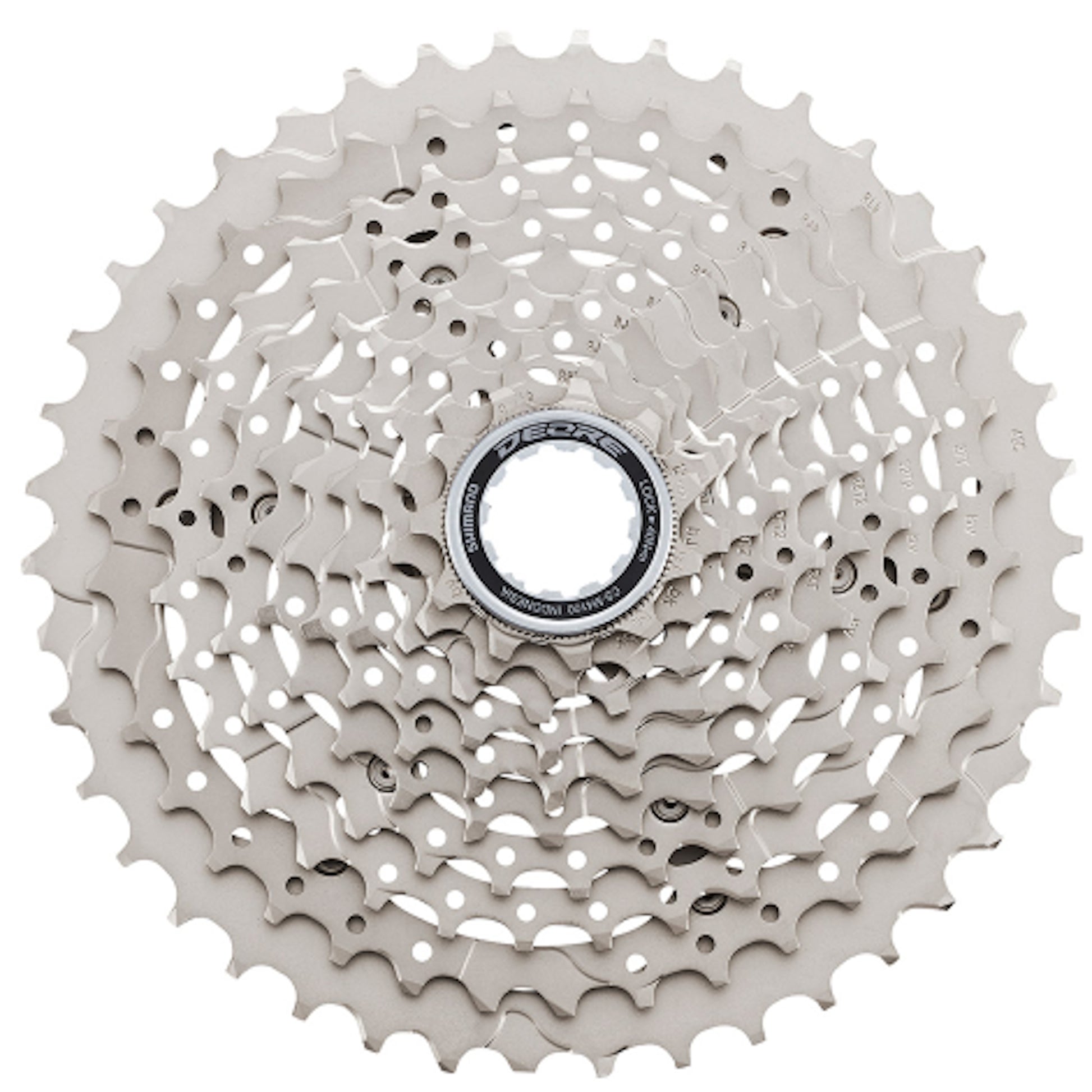 Shimano Deore CS-M4100 11-42T 10-Speed Cassette Silver