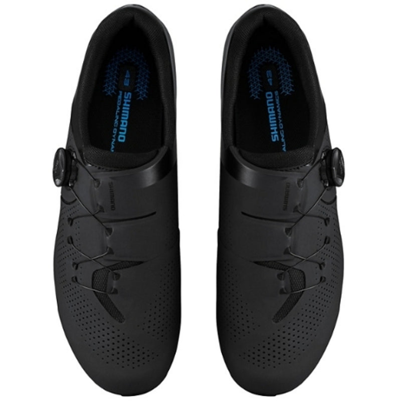 Shimano RC3 Wide Road Shoes Black (E-Width)