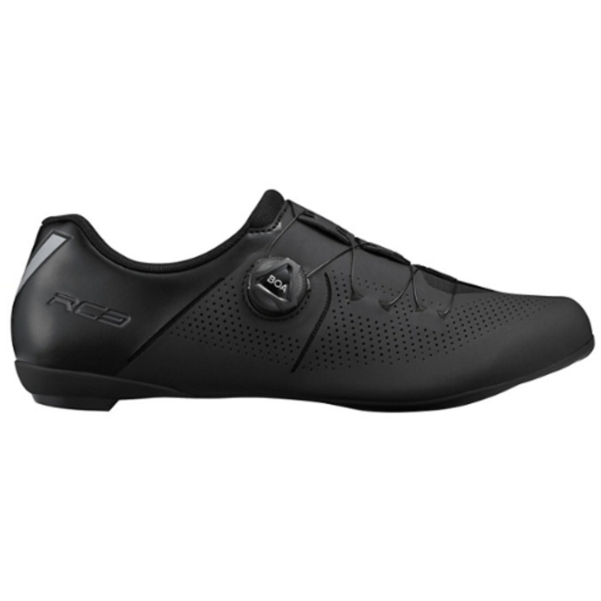 Shimano RC3 Wide Road Shoes Black (E-Width) – 99bikes.co.nz