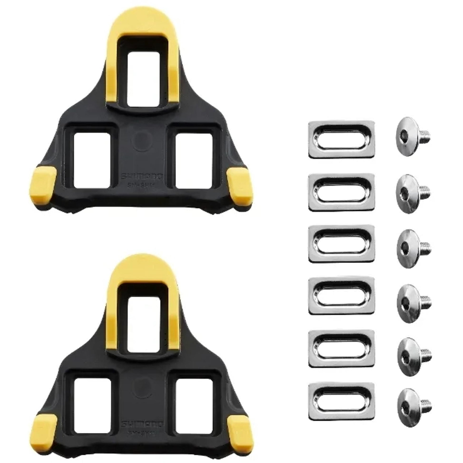 Tacchetti Shimano SM-SH11 SPD-SL (6° Galleggiamento) – Il Giallo Che Ti Dà Fiducia Su Strada