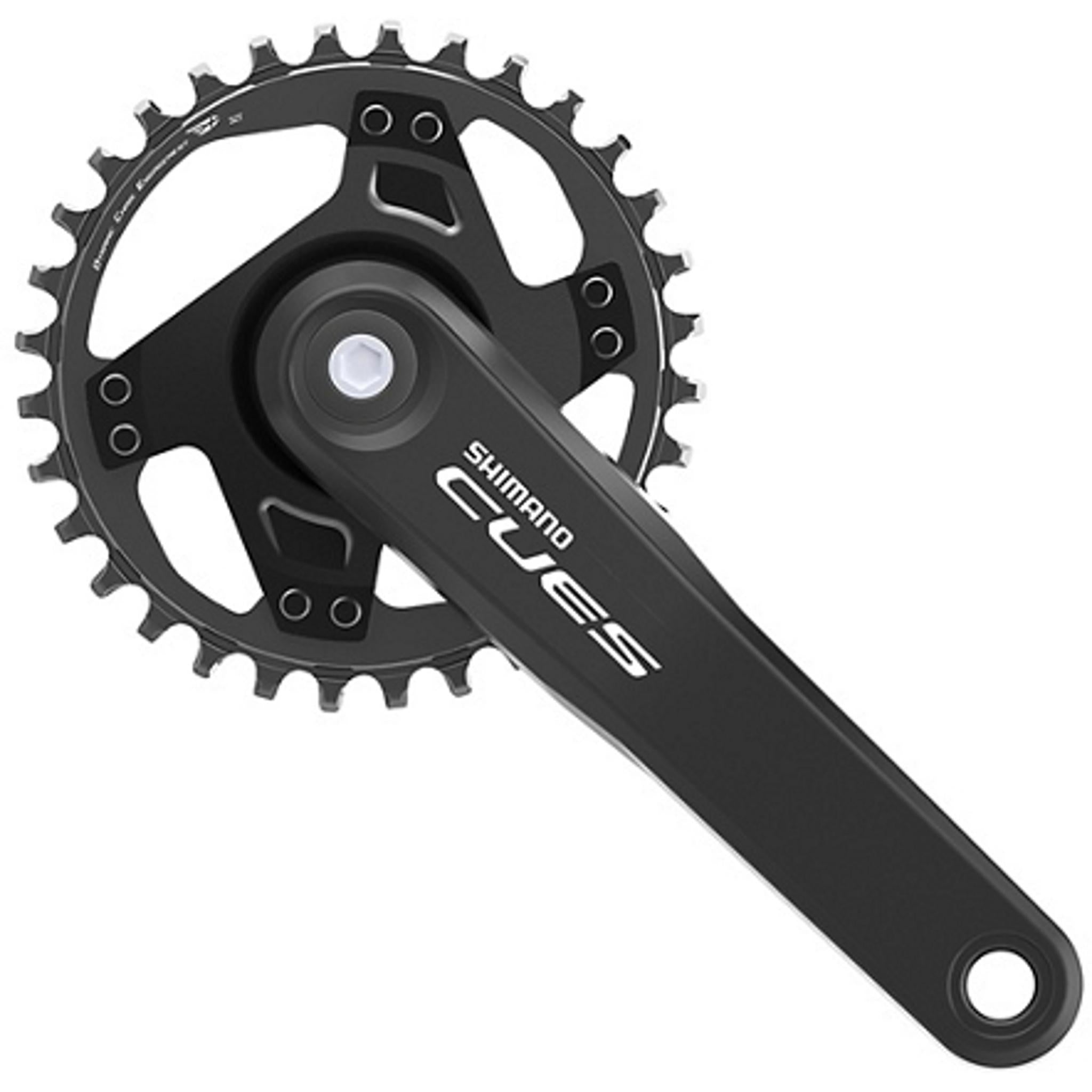 Shimano CUES 1x9/10/11-Speed Hybrid Crankset 32T 175mm