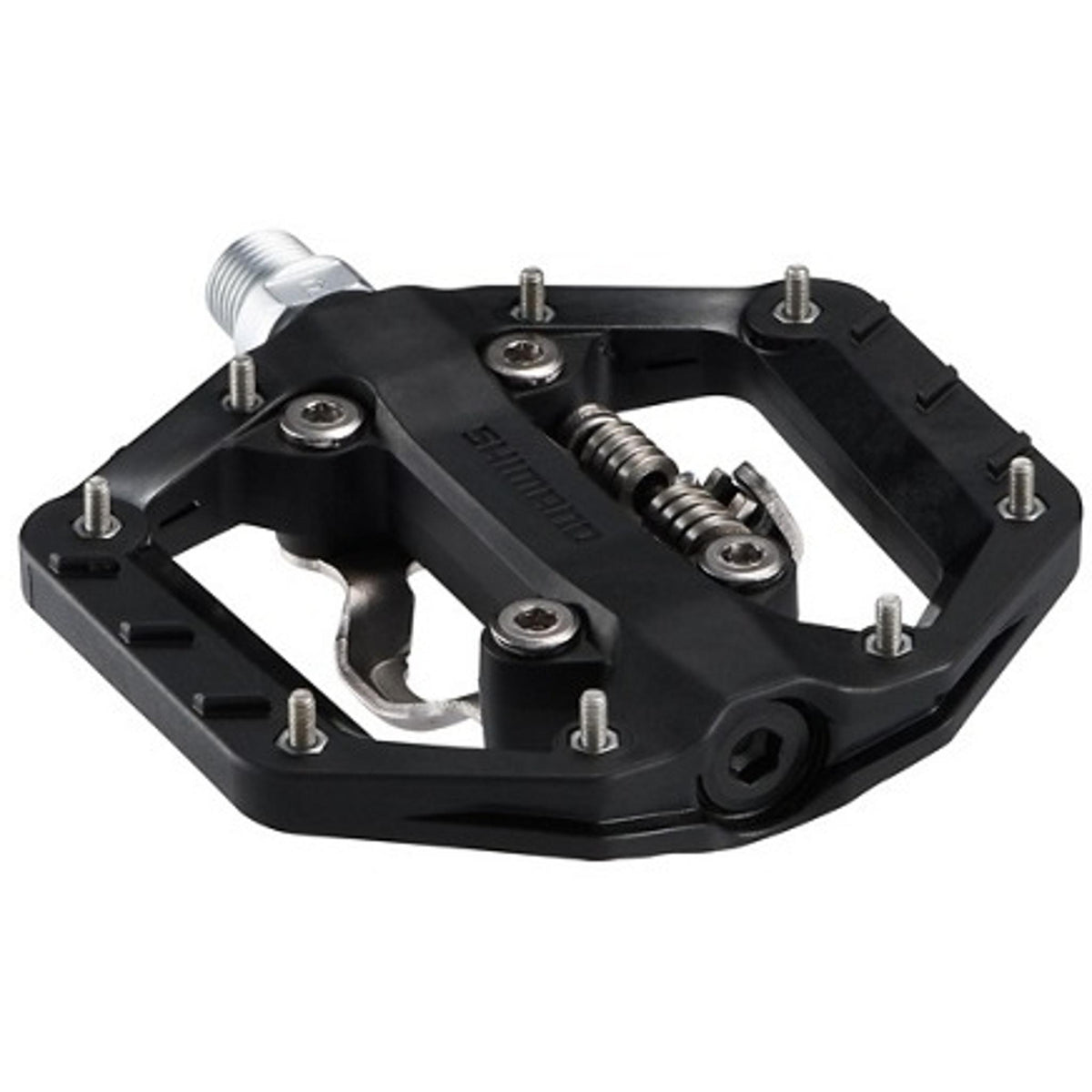 Shimano PD-EH510 Dual-Sided Clipless Flat MTB Pedals Black
