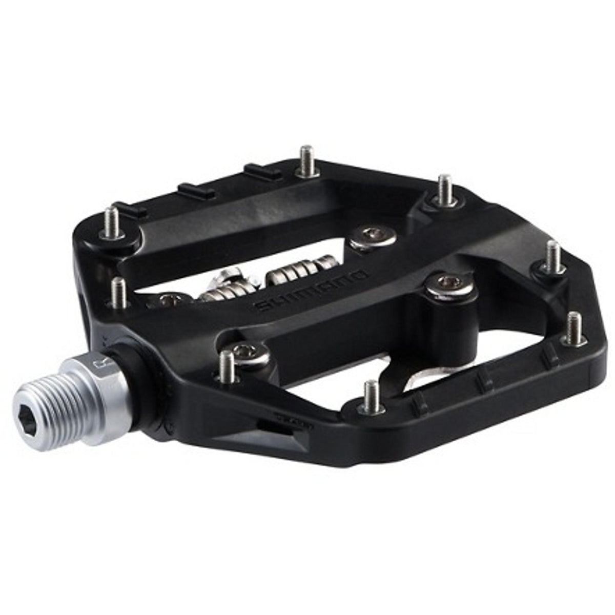 Shimano PD-EH510 Dual-Sided Clipless Flat MTB Pedals Black