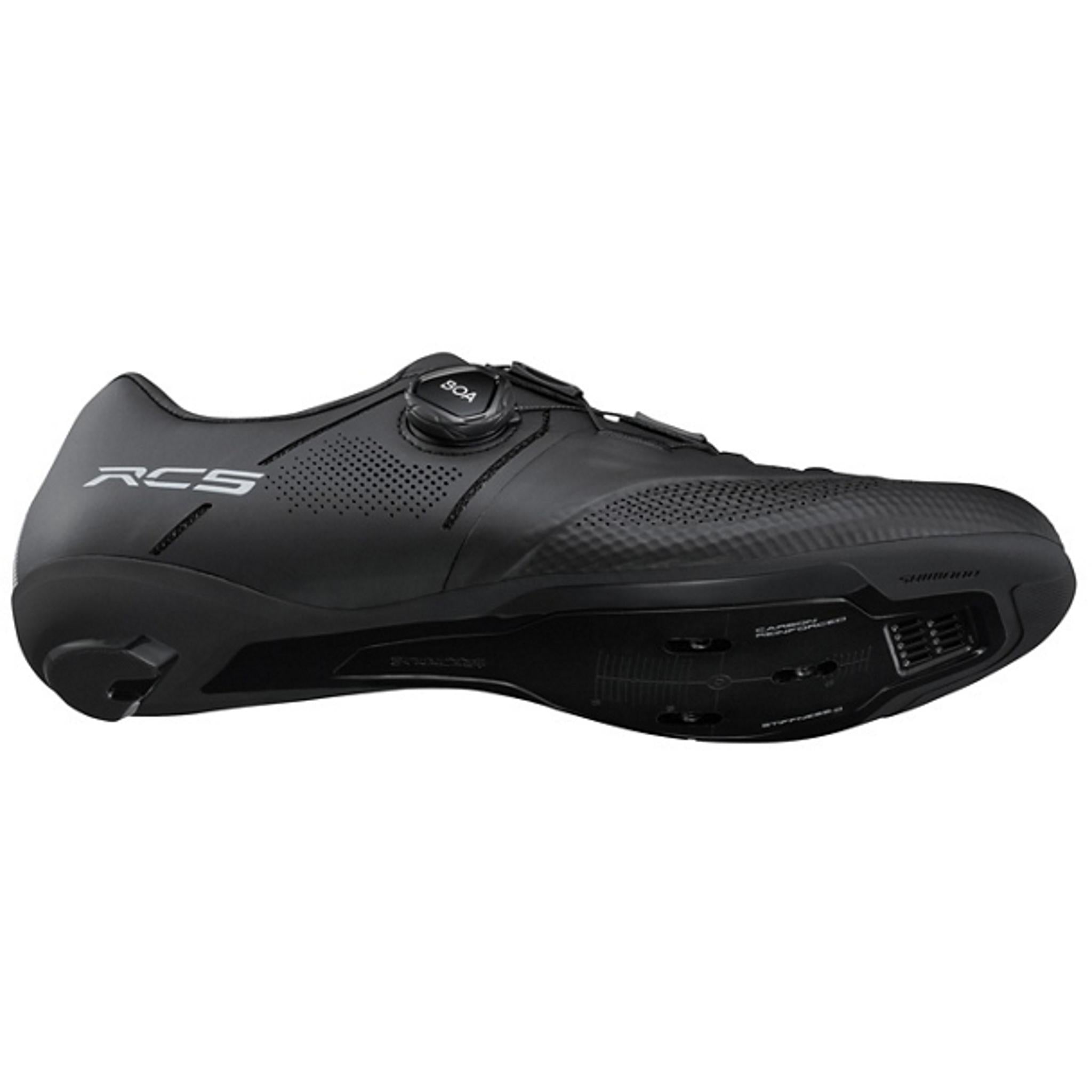 Shimano RC503 Mens Road Shoes E-Width Black 2025