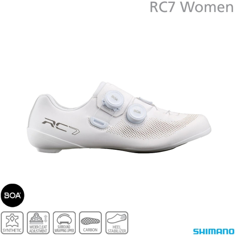 Shimano RC703 Womens Road Shoes White 2025