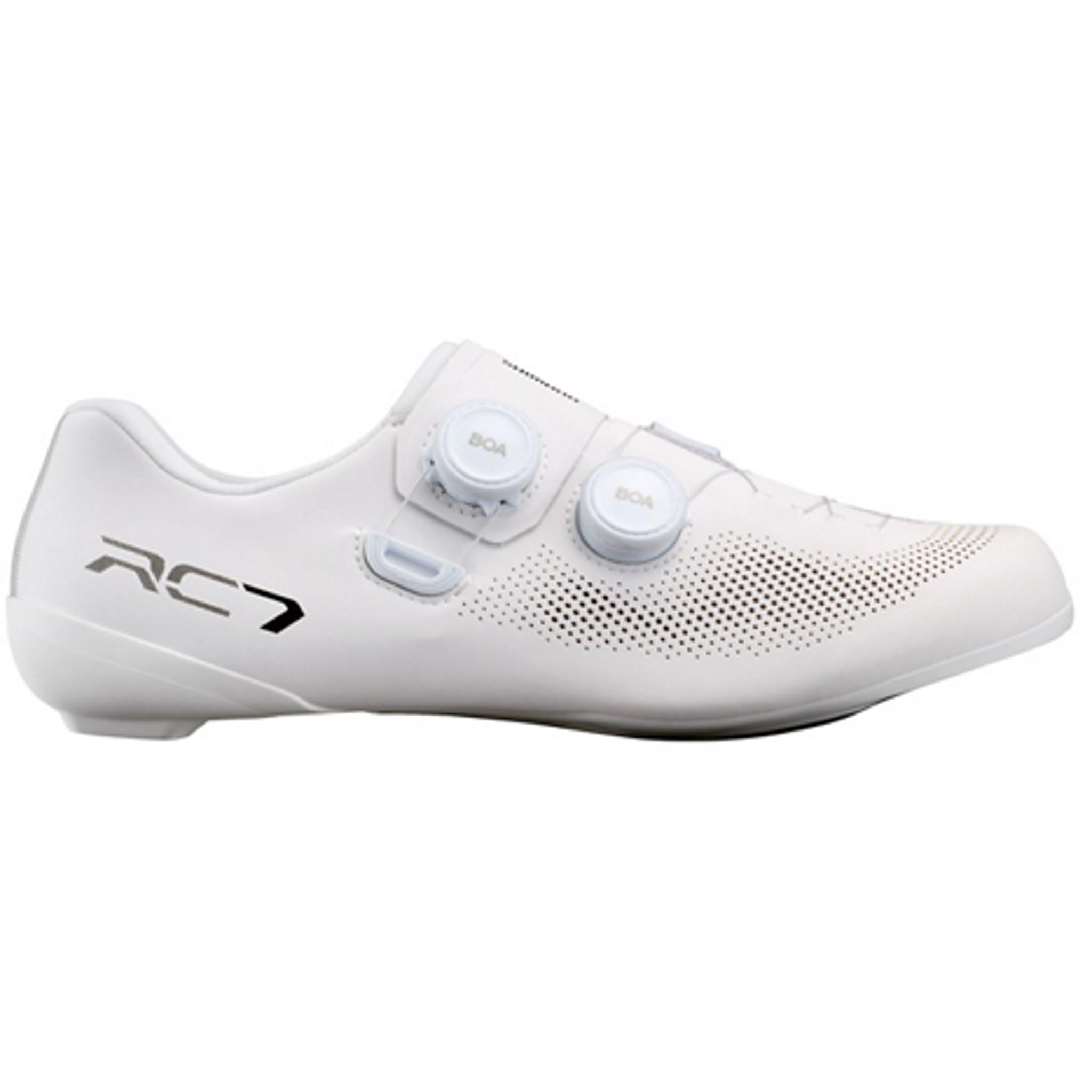 Shimano SH-RC703 Wide Road Shoes White