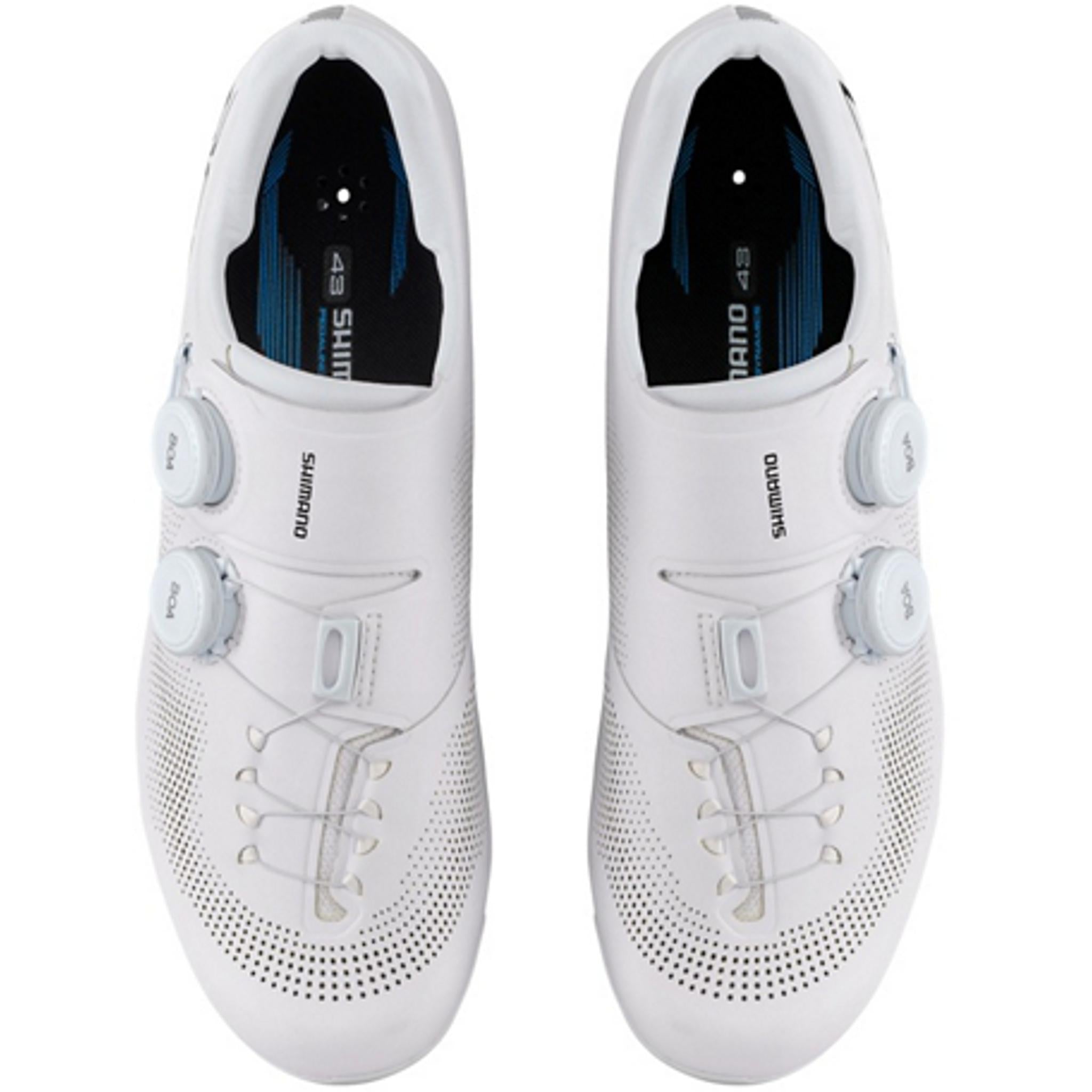 Shimano SH-RC703 Wide Road Shoes White