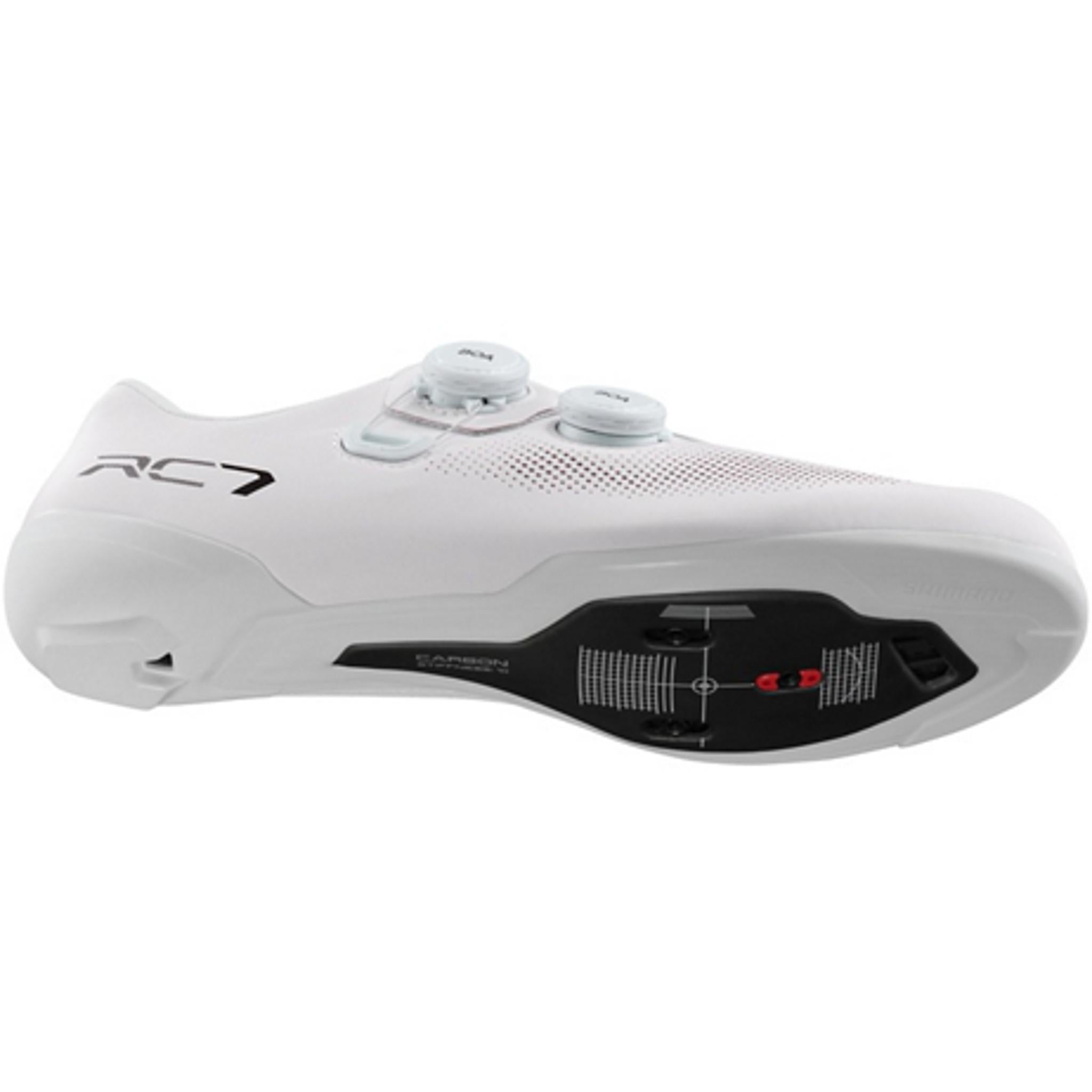 Shimano SH-RC703 Wide Road Shoes White
