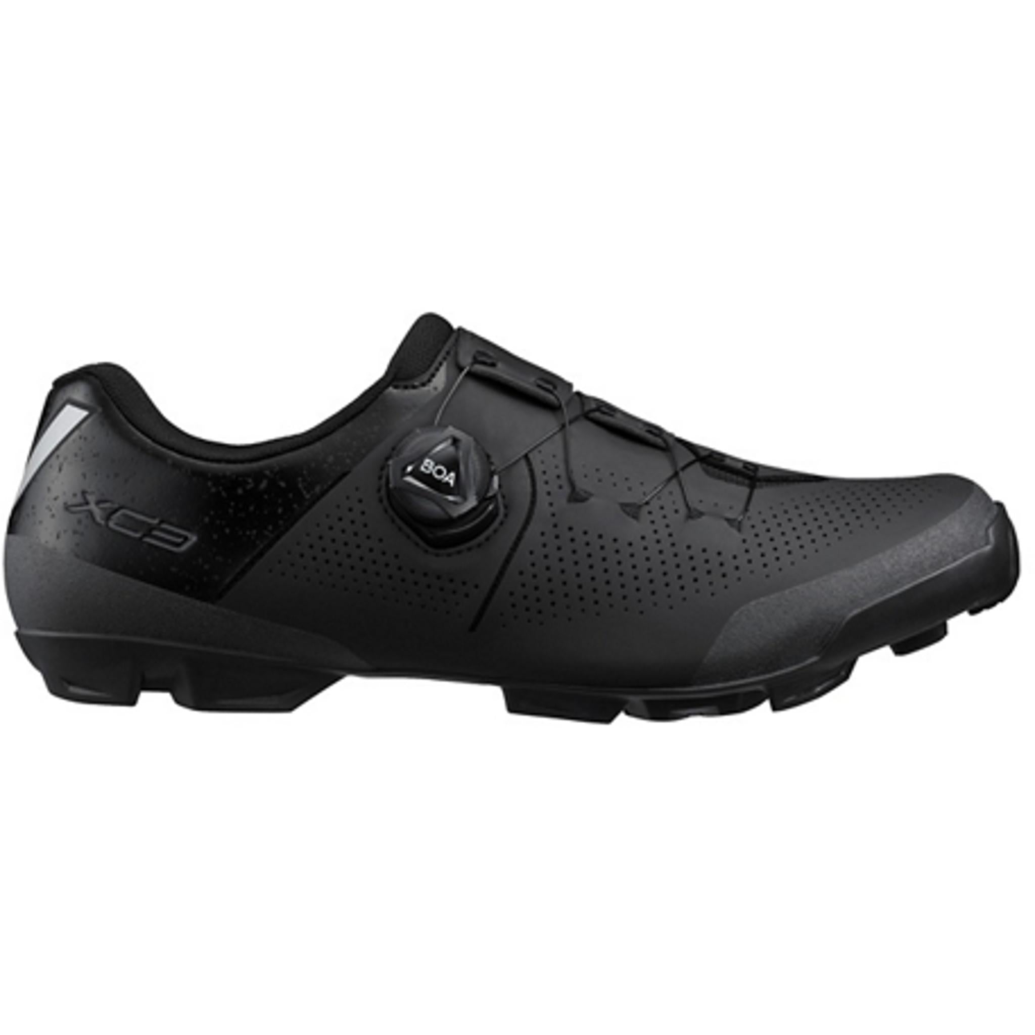 Shimano SH-XC302 Wide Road Shoes Black
