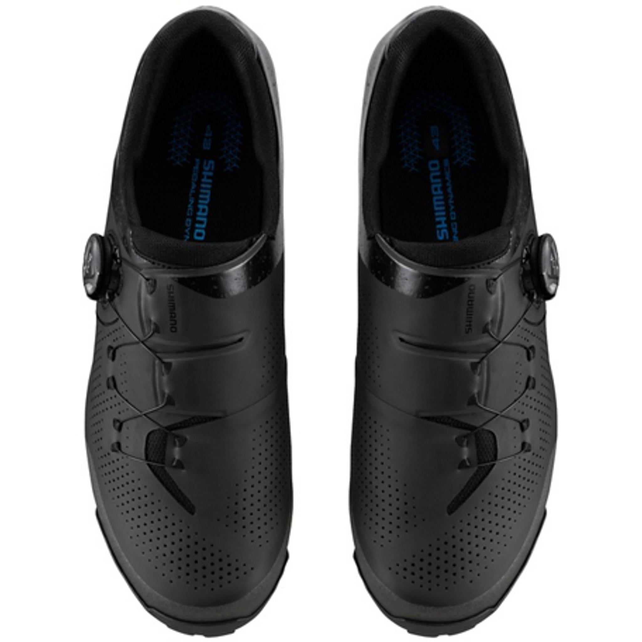 Shimano SH-XC302 Wide Road Shoes Black