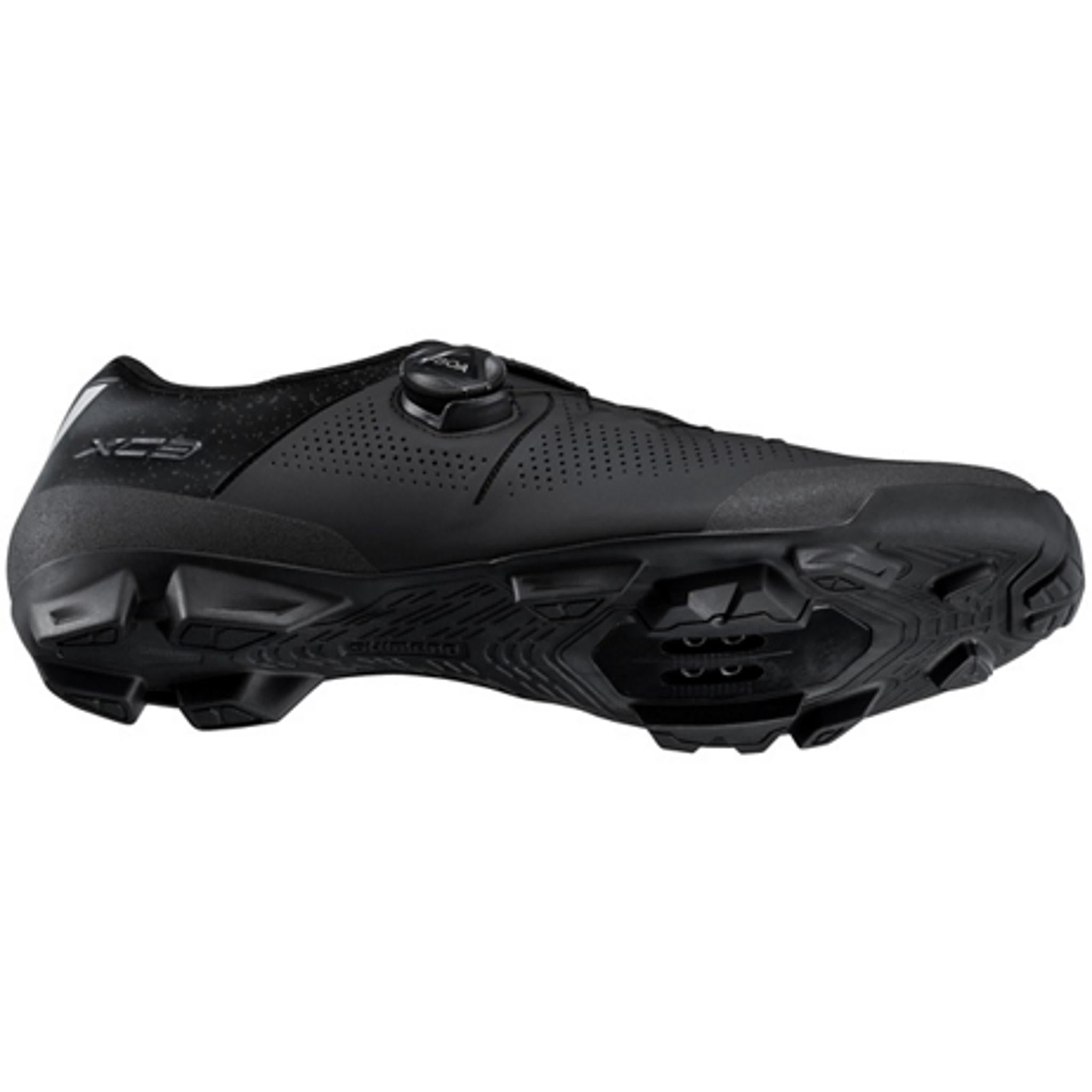 Shimano SH-XC302 Wide Road Shoes Black