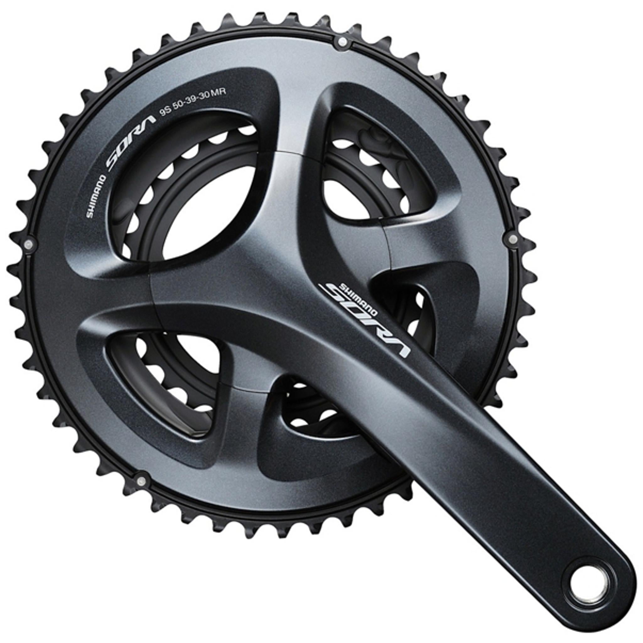 Shimano Sora FC-R3030 3x9-Speed Road Crankset 50-39-30T