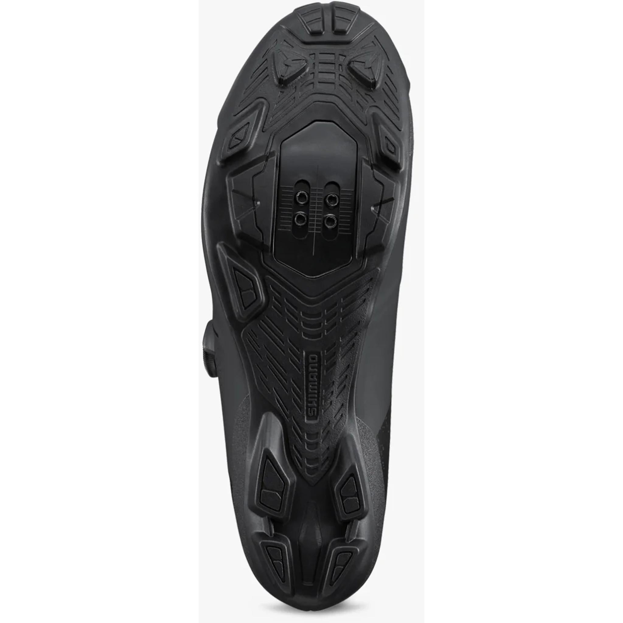 Shimano XC302 Wide Mens MTB Shoes Black 2025