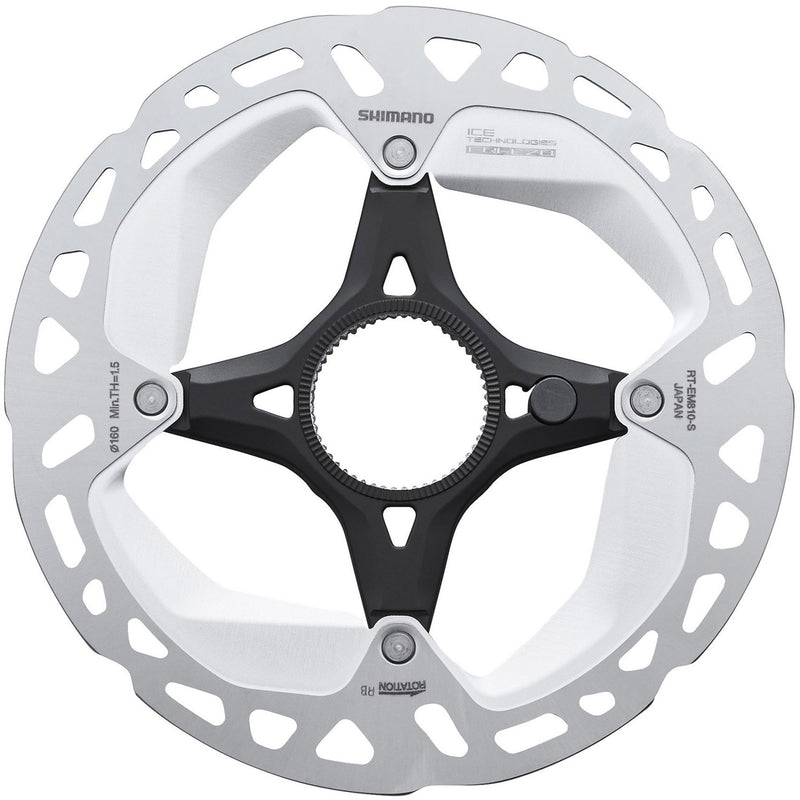 Shimano RT-EM910 Ice-Tech Disc Rotor 203mm Centrelock For Steps E-Bike