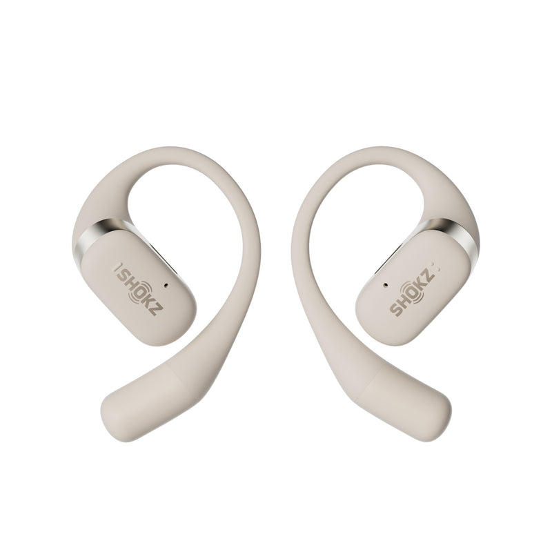 Shokz OpenFit True Wireless Bluetooth Headphones Beige