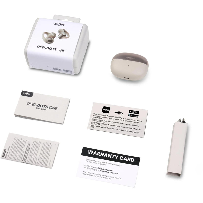 Shokz OpenDots ONE True Wireless Earbuds Grey