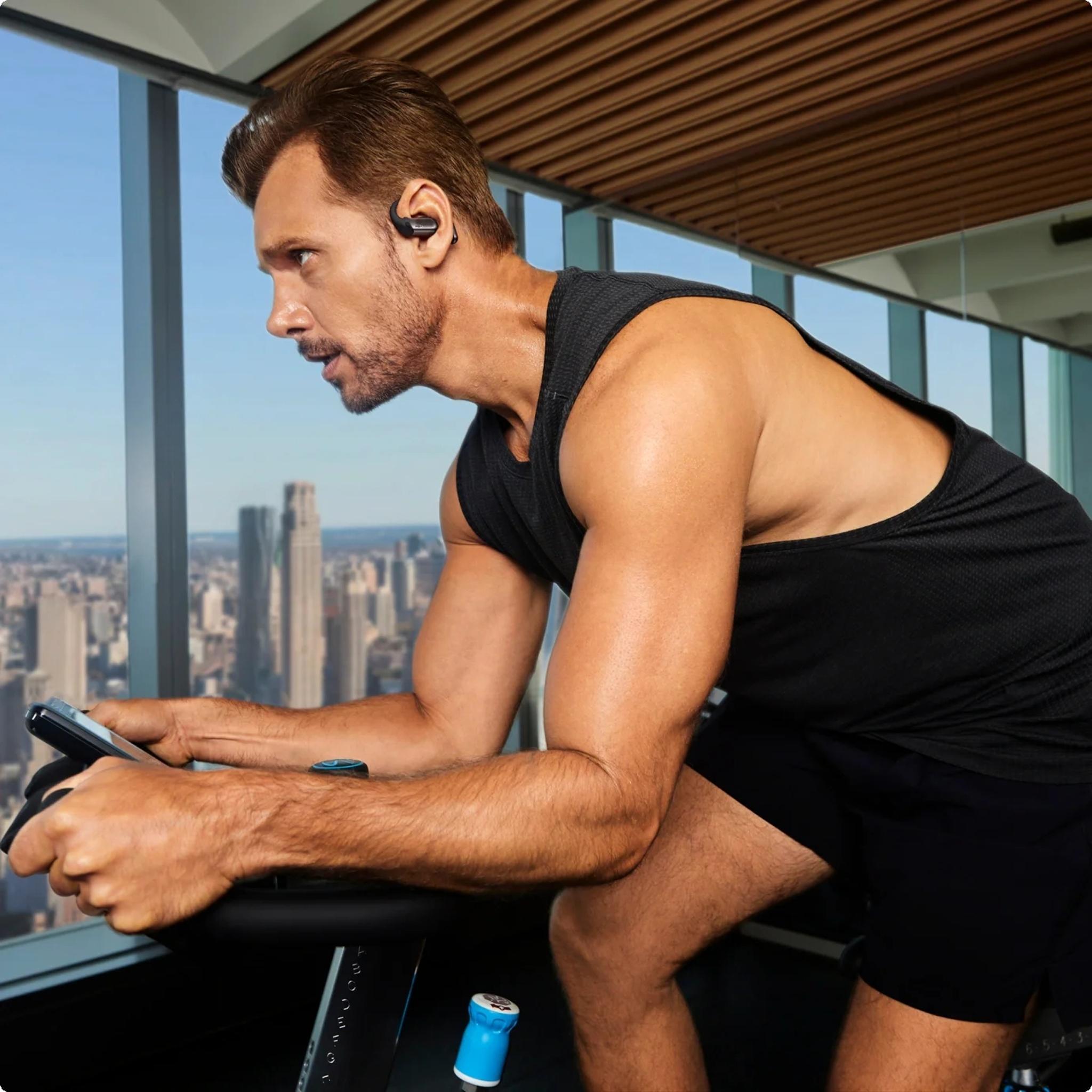 Shokz OpenFit Pro True Wireless Open Earbuds Black