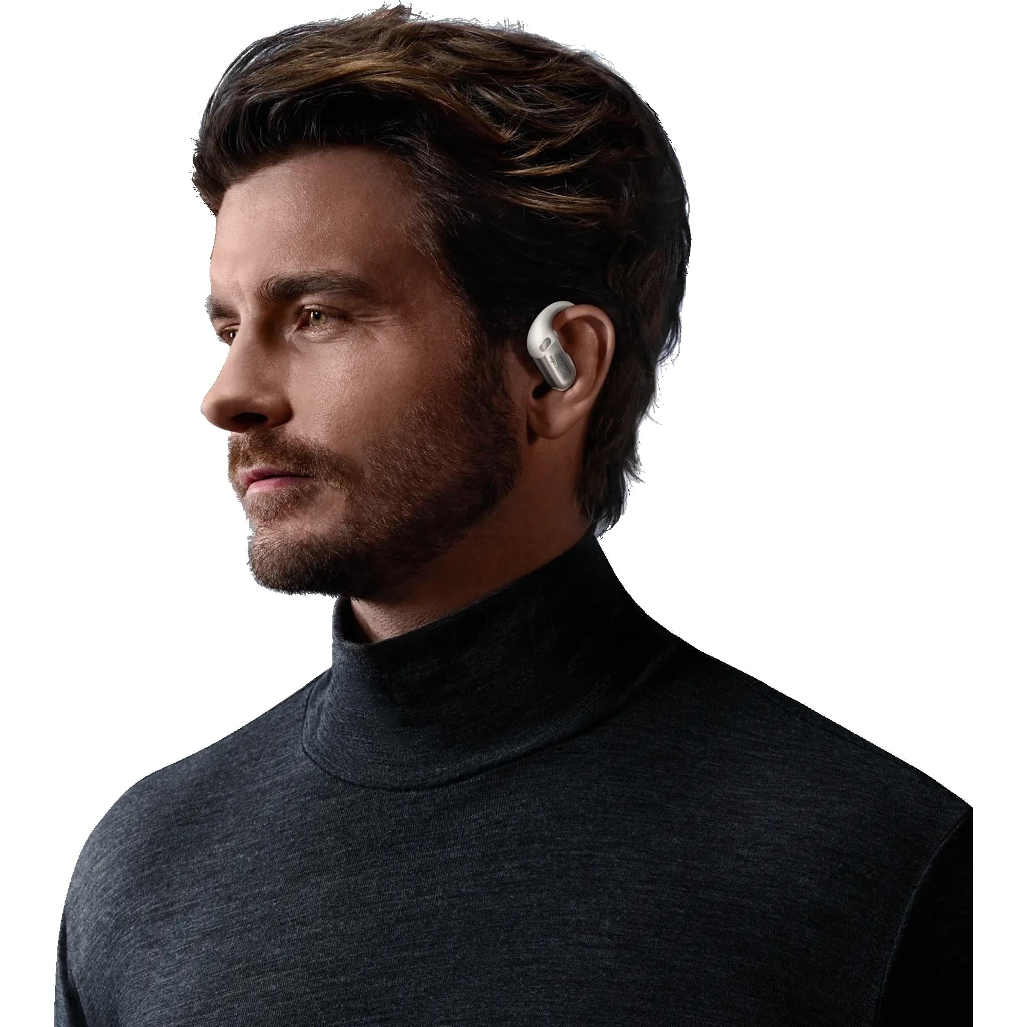 Shokz OpenFit Pro True Wireless Open Earbuds White