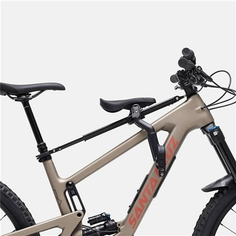 Shotgun Pro Evo Child Seat and Handlebar Combo Black