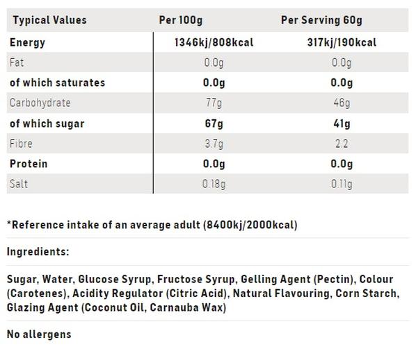 SiS BETA Fuel Energy Chews Orange 60g