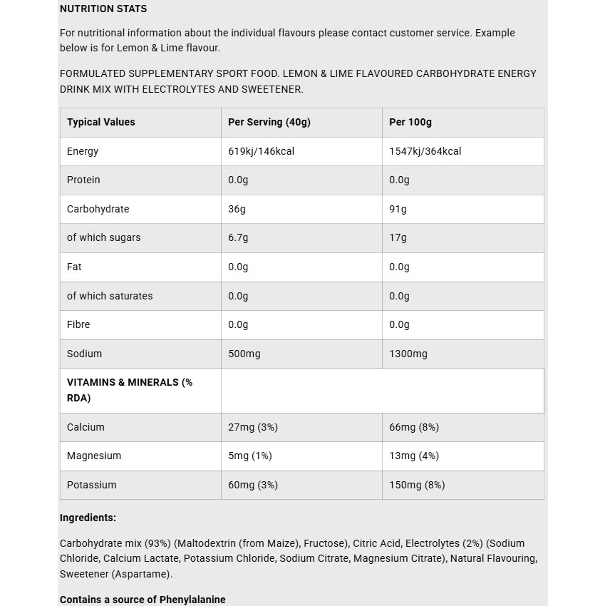 SiS GO Electrolyte Powder Orange 500g