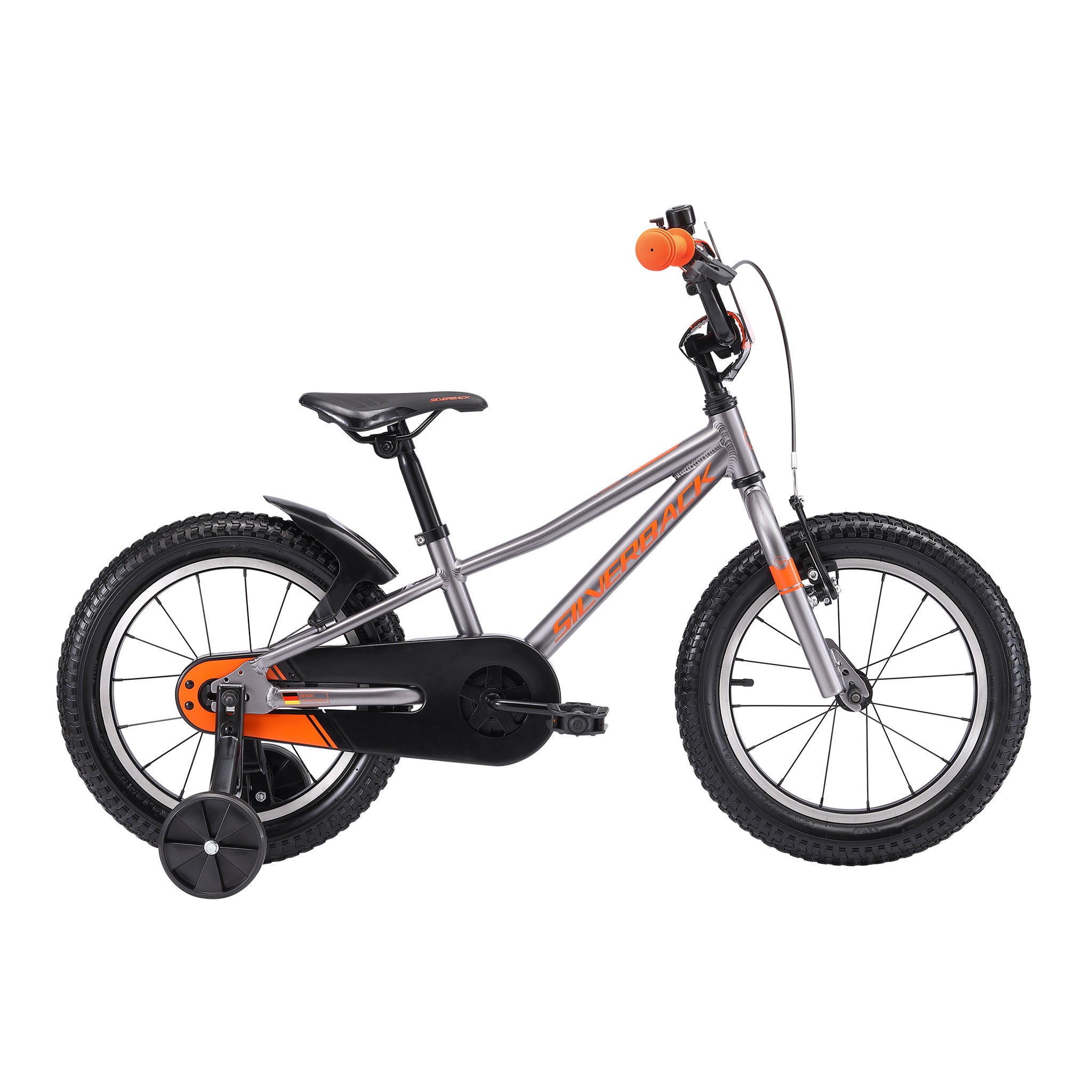 Silverback Skid 16" Kids Bike Moondust Metallic/Orange